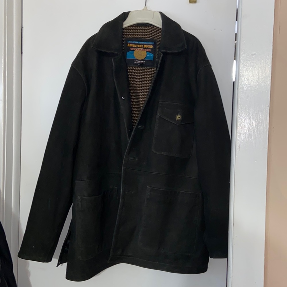 Wilson’s Adventure Bound Originals Leather Coat Large
